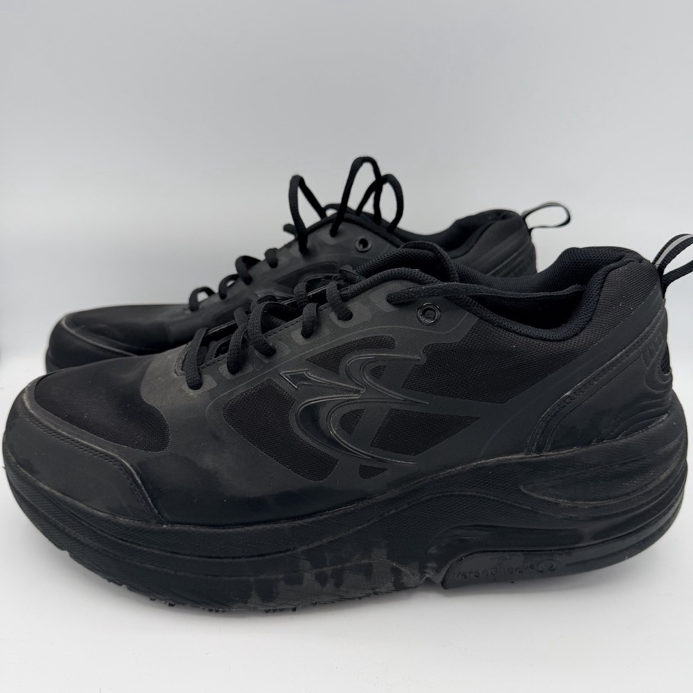 GDEFY Gravity Defyer Men's Size 11 Black Ion Black Comfort Shoes Sneakers